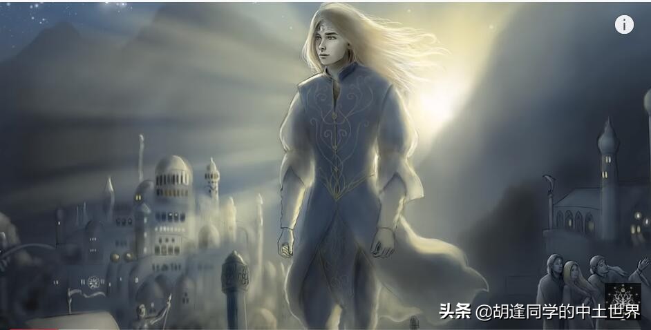 中土第一纪元最强的精灵王国,中土世界第一纪元高清地图