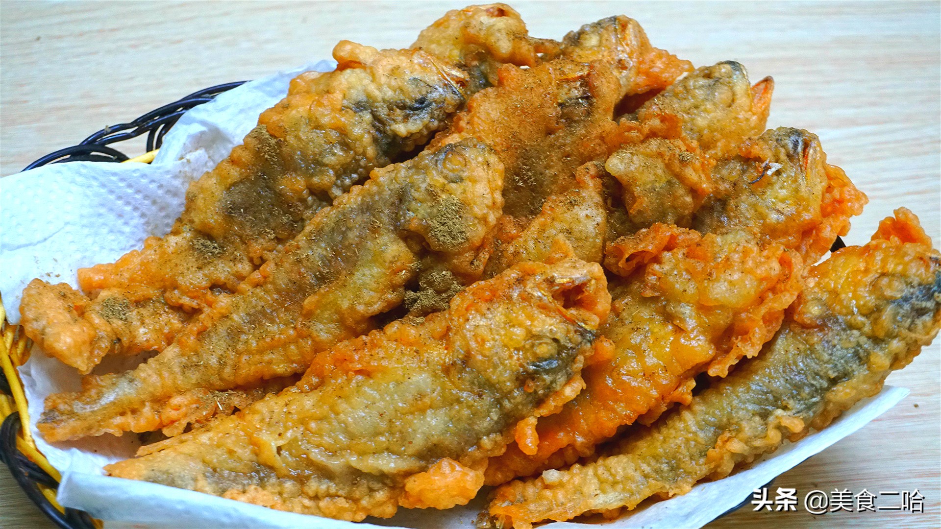 过年这样炸黄花鱼全家抢着吃,油炸小黄花鱼怎样炸才酥脆视频