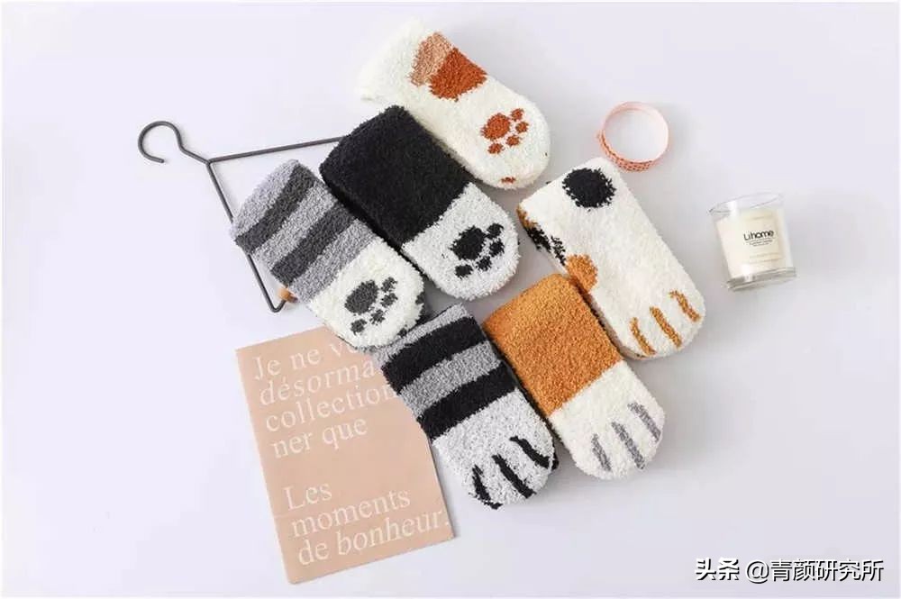 冬日暖脚可爱袜子,冬季可爱袜子