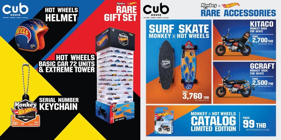 本田monkey125风火轮,泰国本田cg125限量版