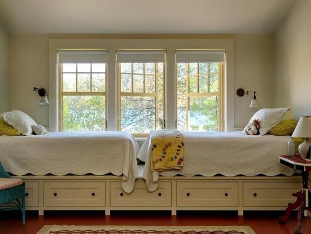 飘窗太大浪费空间怎么设计,飘窗空着可以放什么