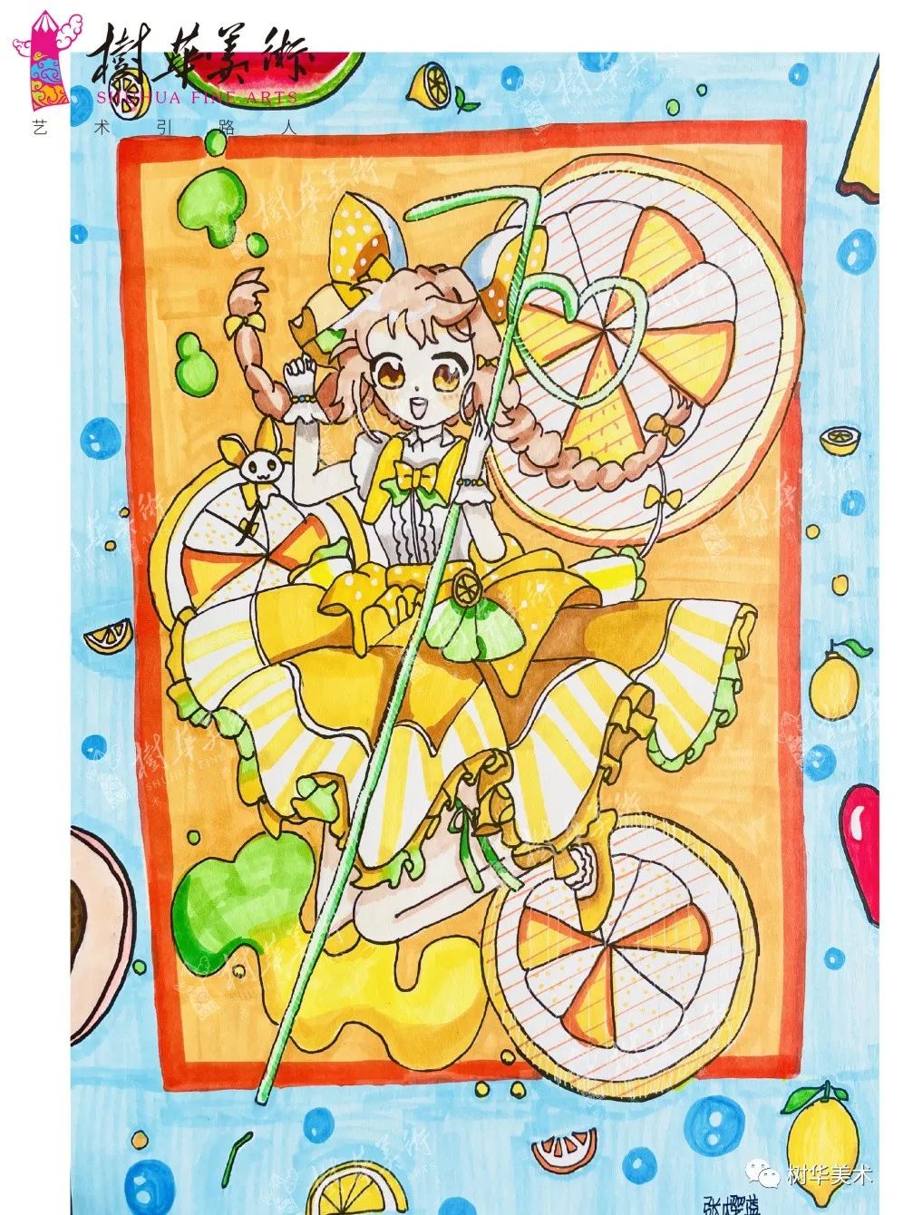 学员作品画展,画展动漫二次元