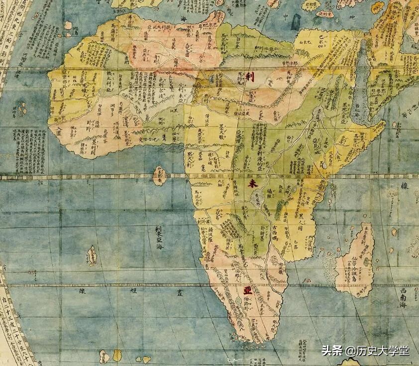 坤舆万国全图绘制于明朝,大明坤舆万国图是真的吗