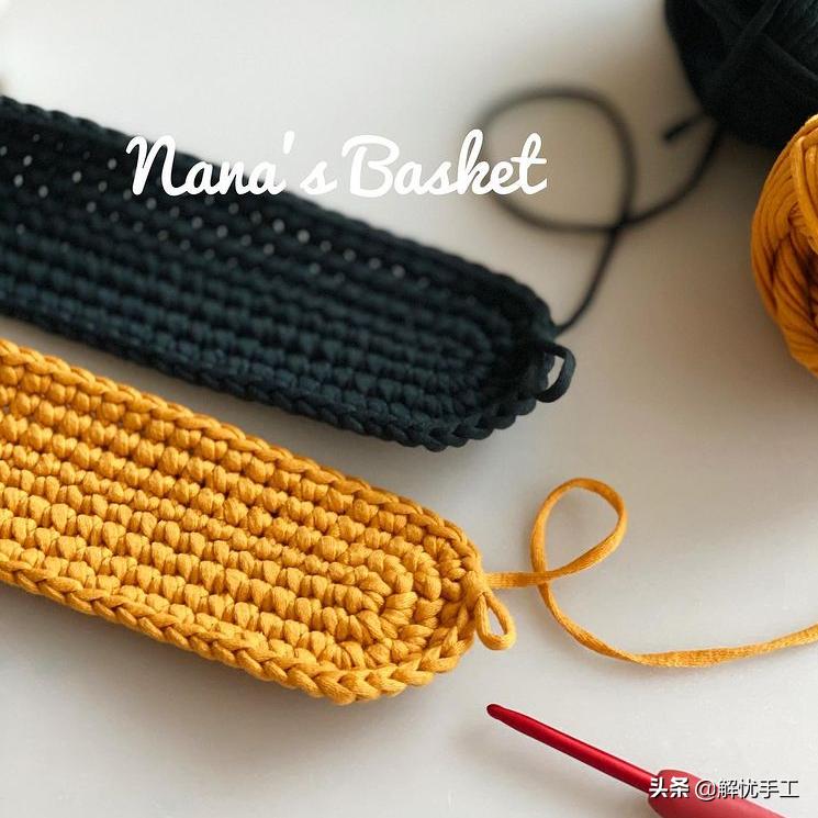韩国钩针教程,简单的钩针编织包