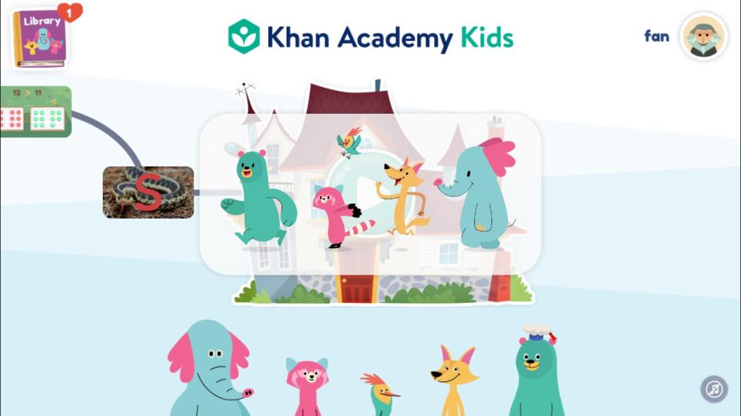 khanacademy可汗学院,khanacademykids