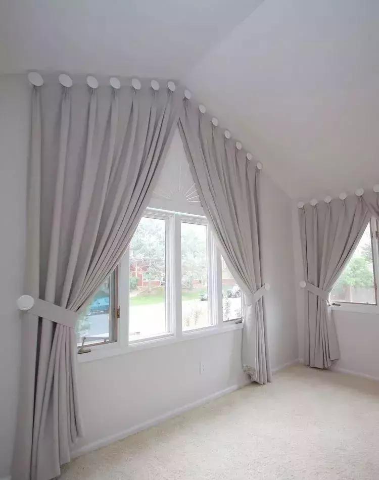 6款不同风格窗帘效果图,60公分窗帘效果图