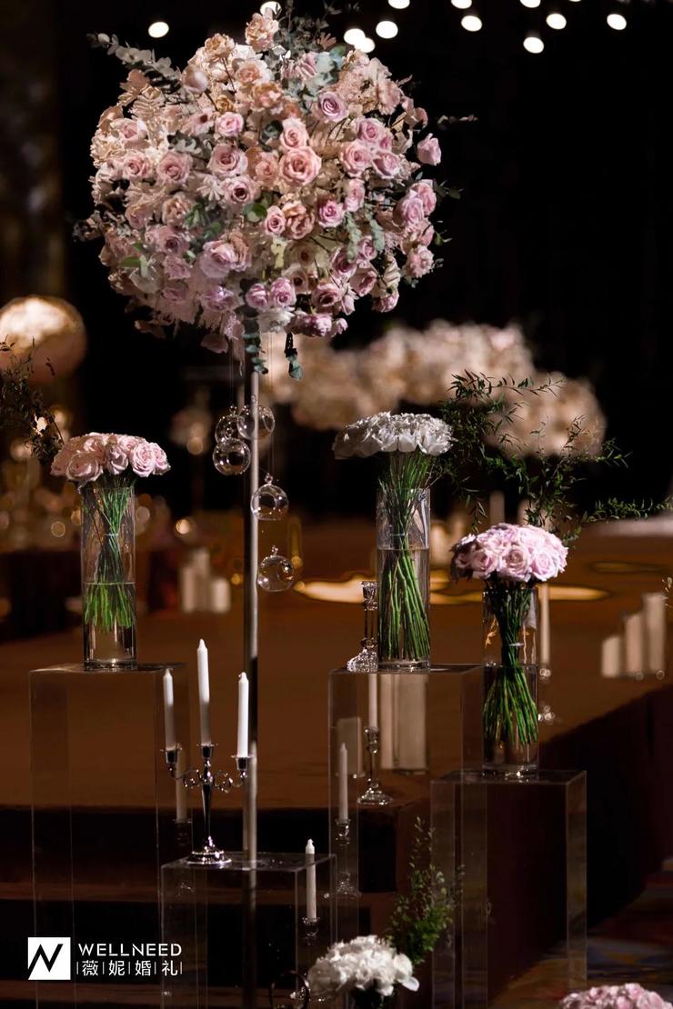 一场神秘浪漫的星空婚礼主题,一场蓝色的梦幻星空主题婚礼