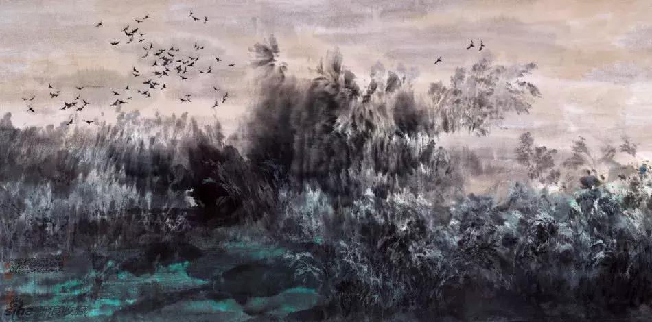 画家宋雨桂作品欣赏,宋雨桂山水书画作品