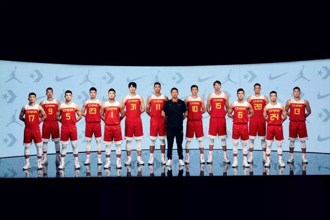 世界杯男篮展示球衣,中国男篮世界杯球衣发布