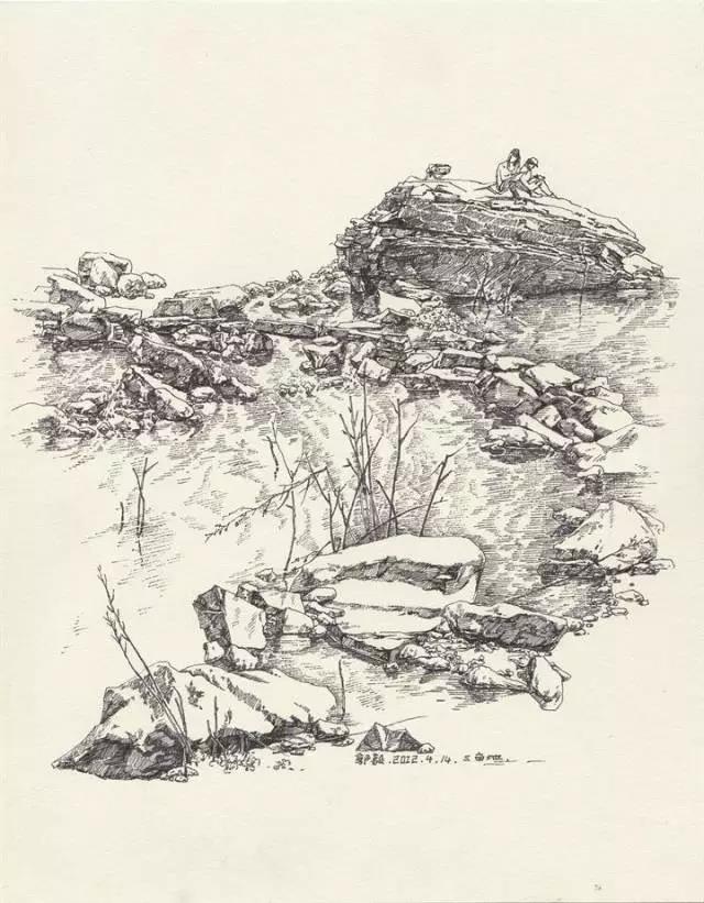 速写风景画入门教程,风景速写无调子图文