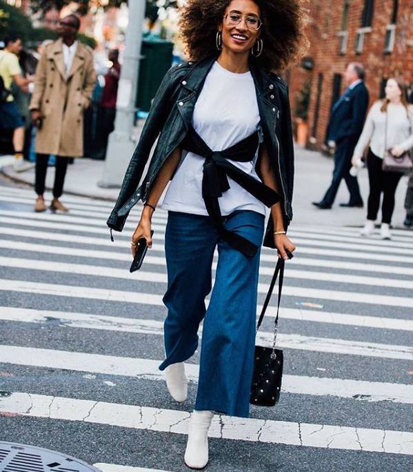 直筒裤短靴是你冬季的穿搭首选吗,冬季穿搭短靴牛仔裤