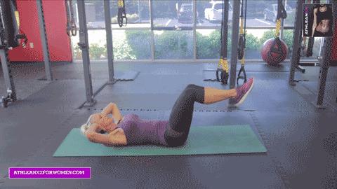 健身房卷腹凳正确教程,健身里的搓衣板