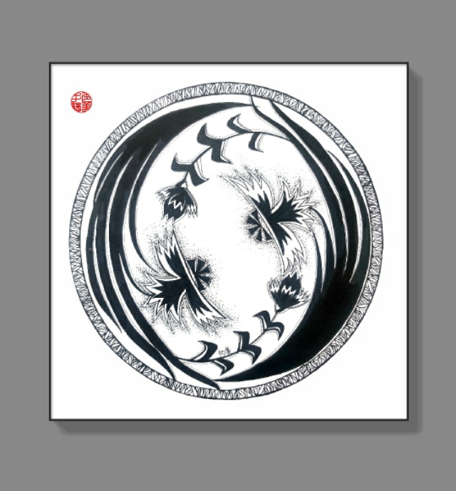 怎么讲解黑白装饰画,黑白装饰画的技法有哪些