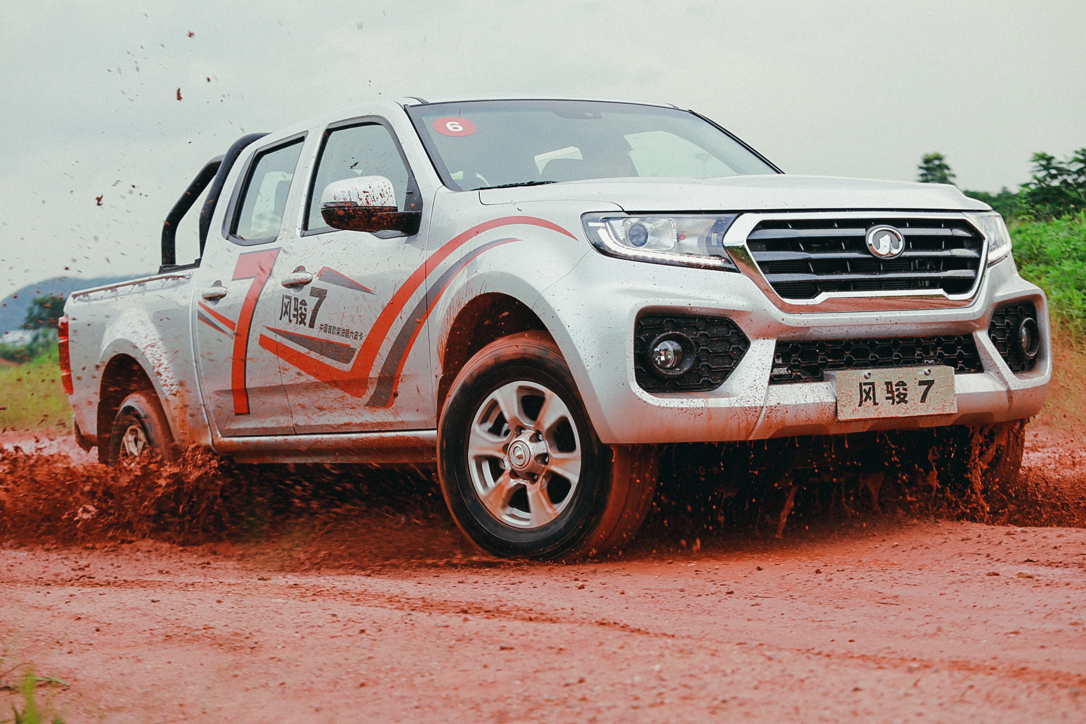 风骏7越野场地视频,越野柴油版试驾