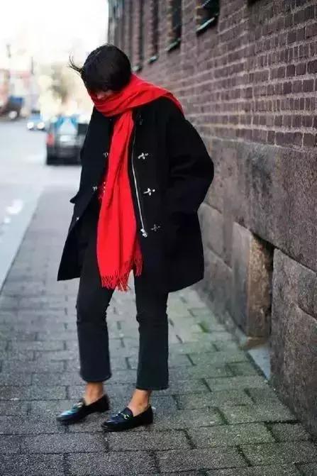 lv黑灰色双面羊绒围巾,围巾双面羊绒大衣