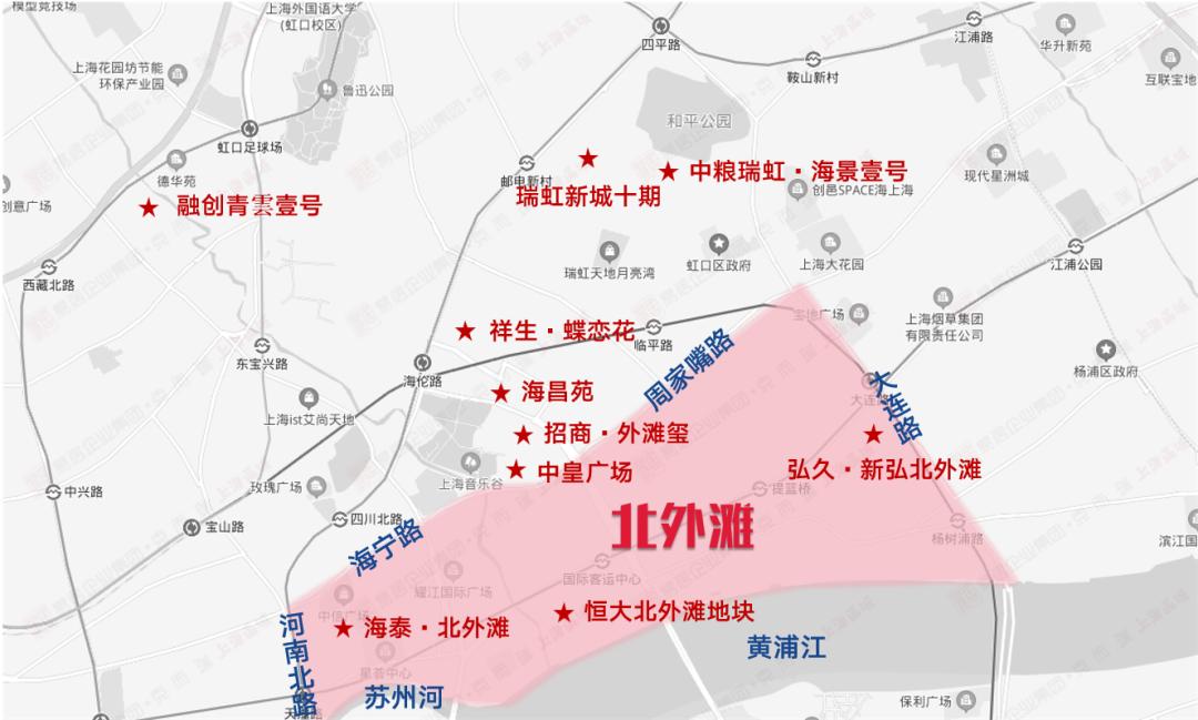 北外滩Buff傍身，中心城区“排位赛”虹口何愁没有姓名？