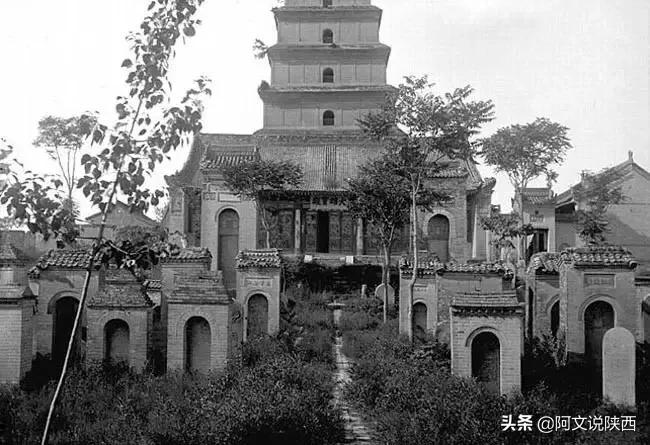 百年前的西安古城,百年前的西安影像