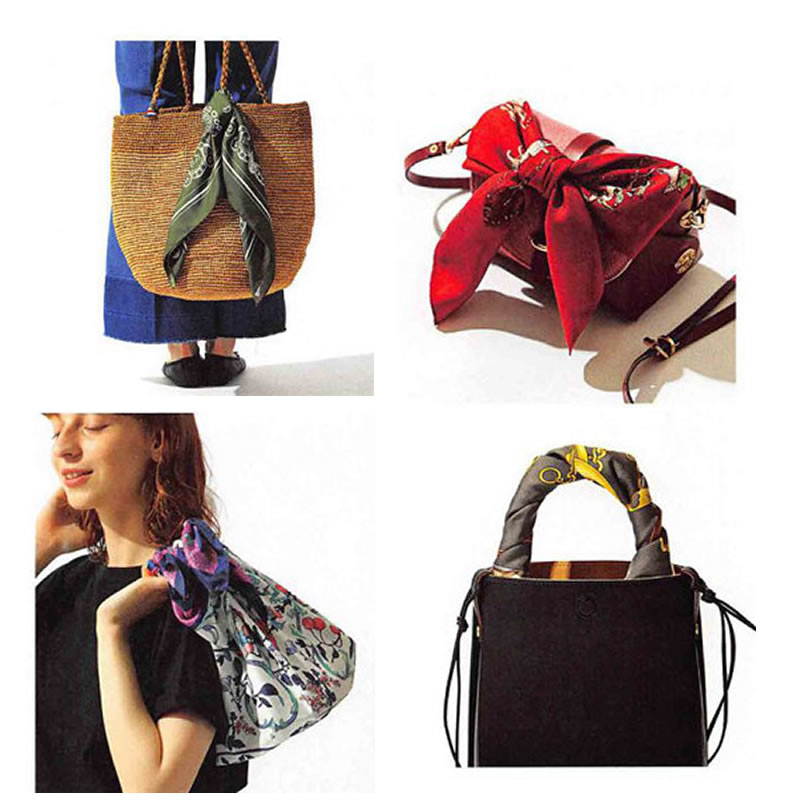 美丽丝巾搭配美出高级感魅力十足,丝巾搭配洋气减龄美出高级感