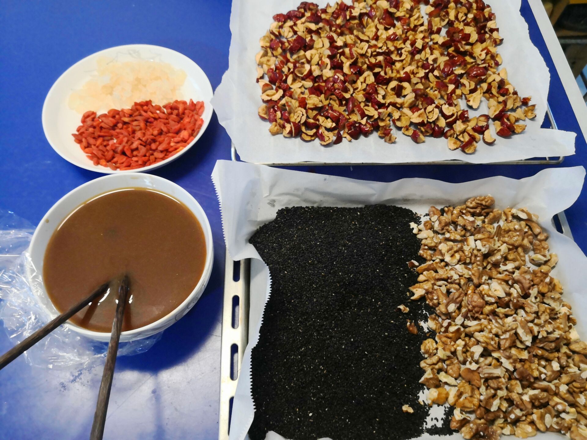 家庭自制阿胶糕,家用自制阿胶糕