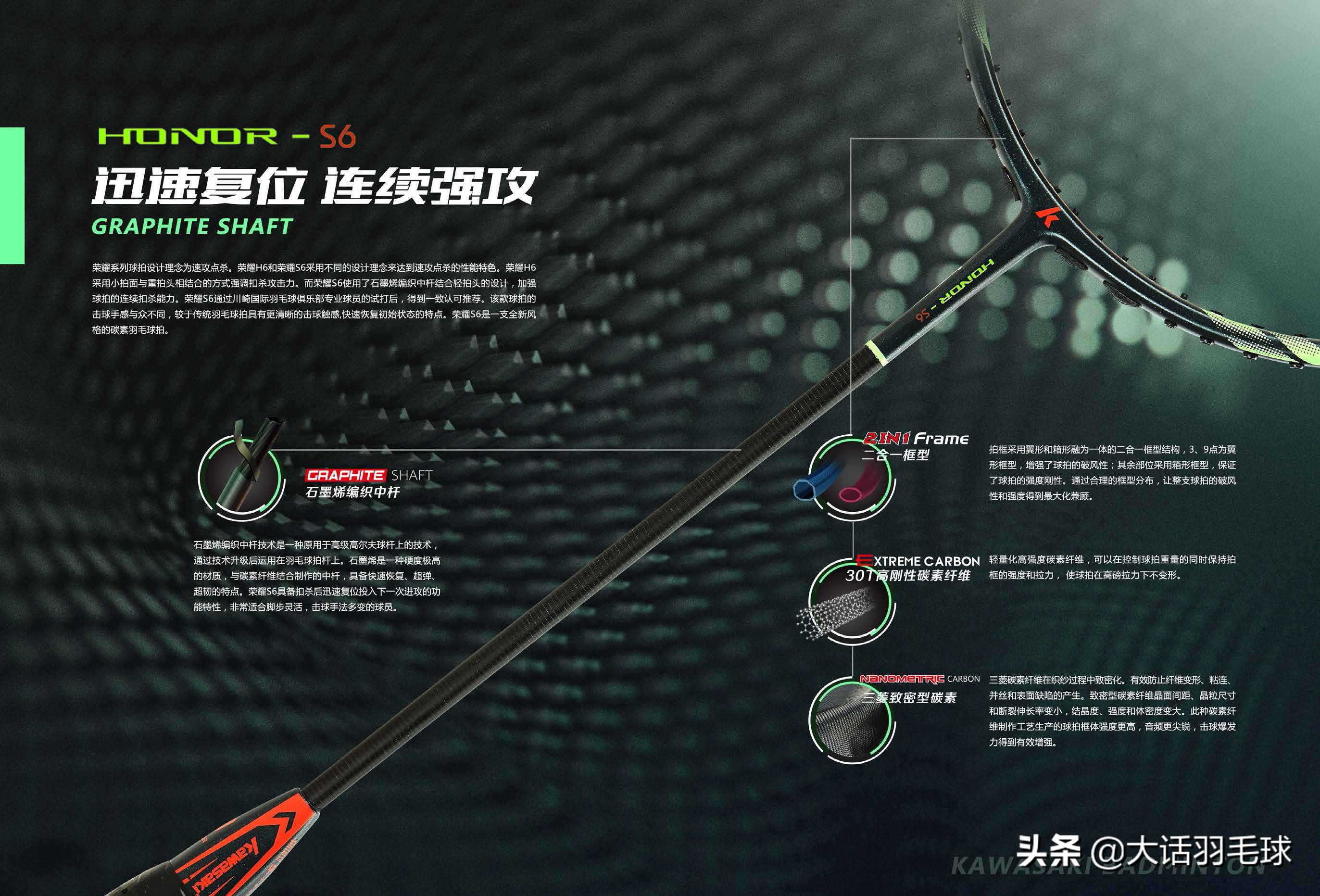 kawasaki入门羽毛球拍,kawasaki五星高端球拍