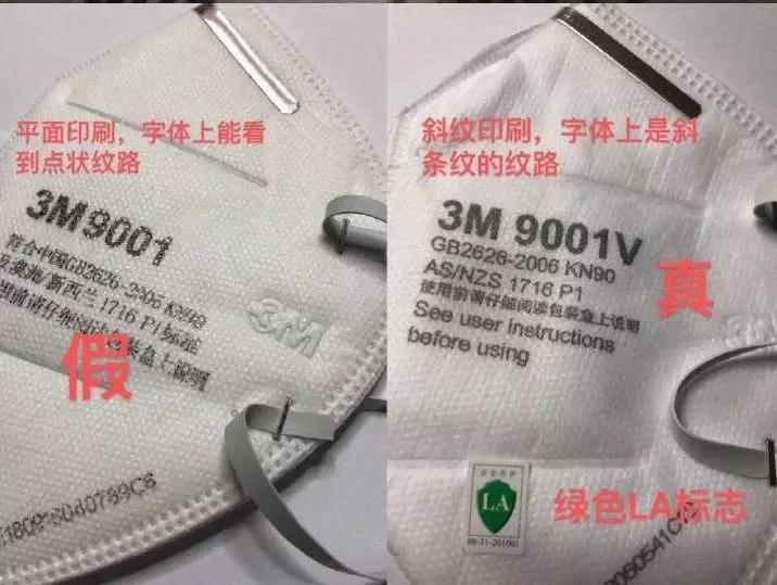 假冒伪劣口罩流入,假冒品牌口罩