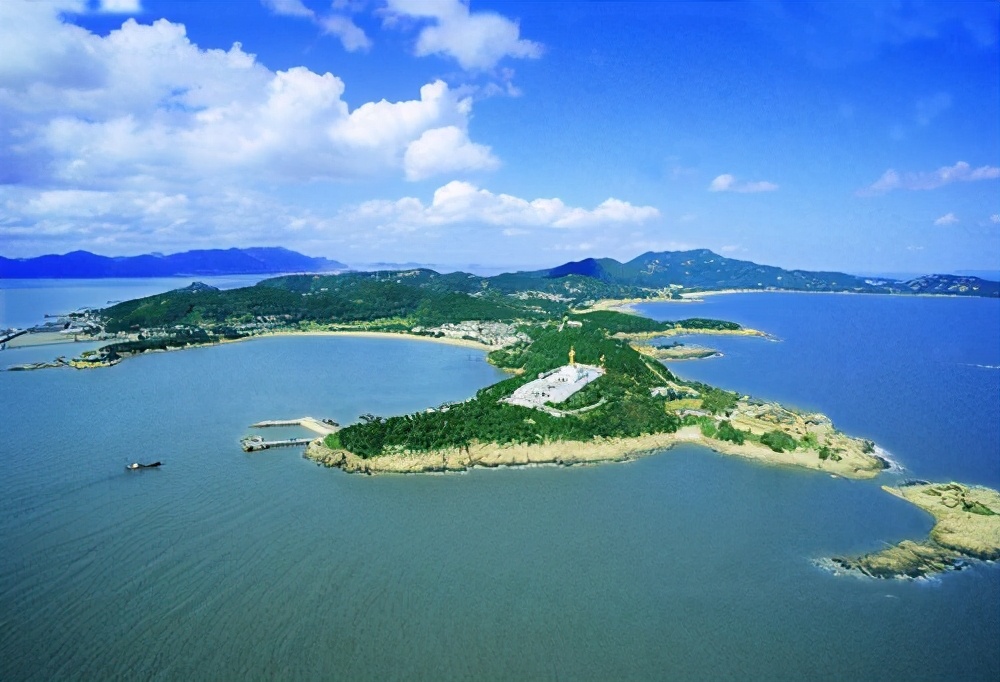 人间仙境海天佛国,四大海天佛国