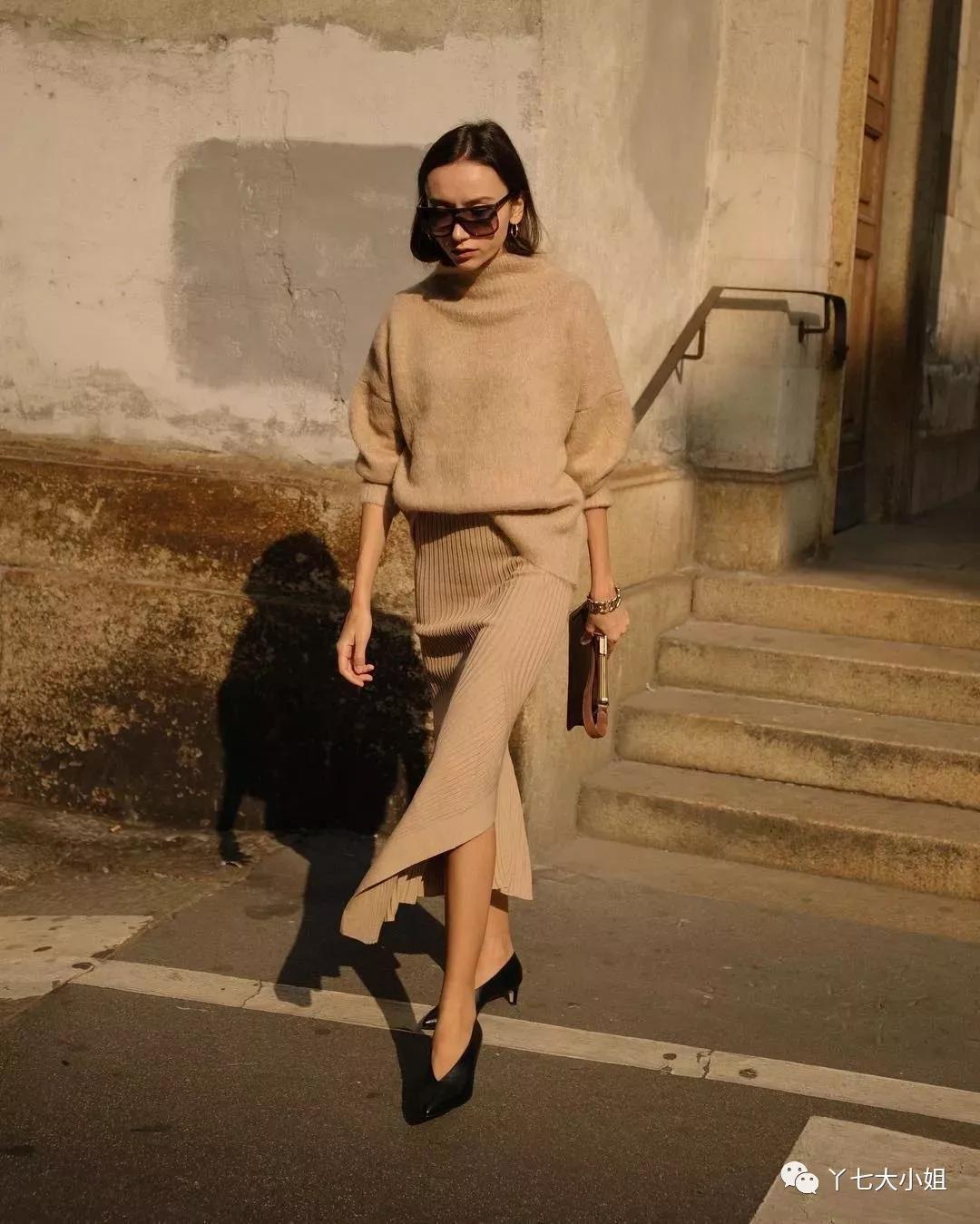 今秋必备的驼色让你时尚感up,气质驼色让你随意搭配不出错