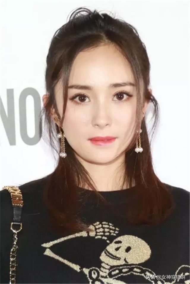 高马尾扎发减龄,可爱又显脸小的半扎发