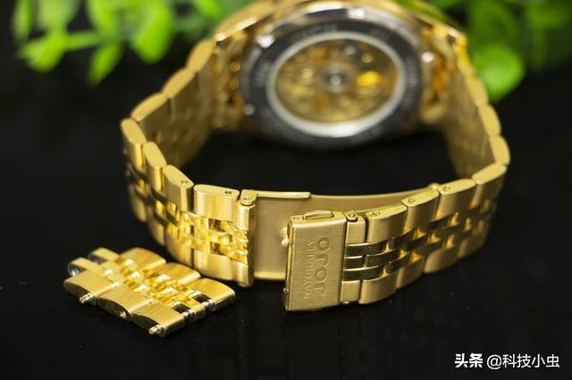 jojo限量版机械镂空手表,jojo轻奢腕表