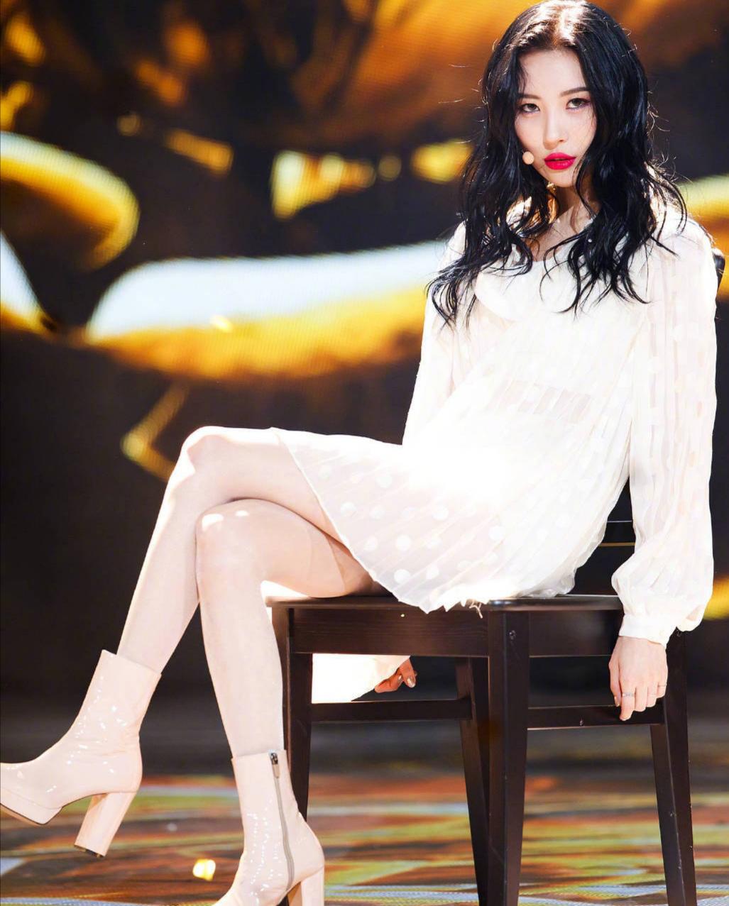 韩国腿精宣美怎么保养腿,韩国腿精宣美mv