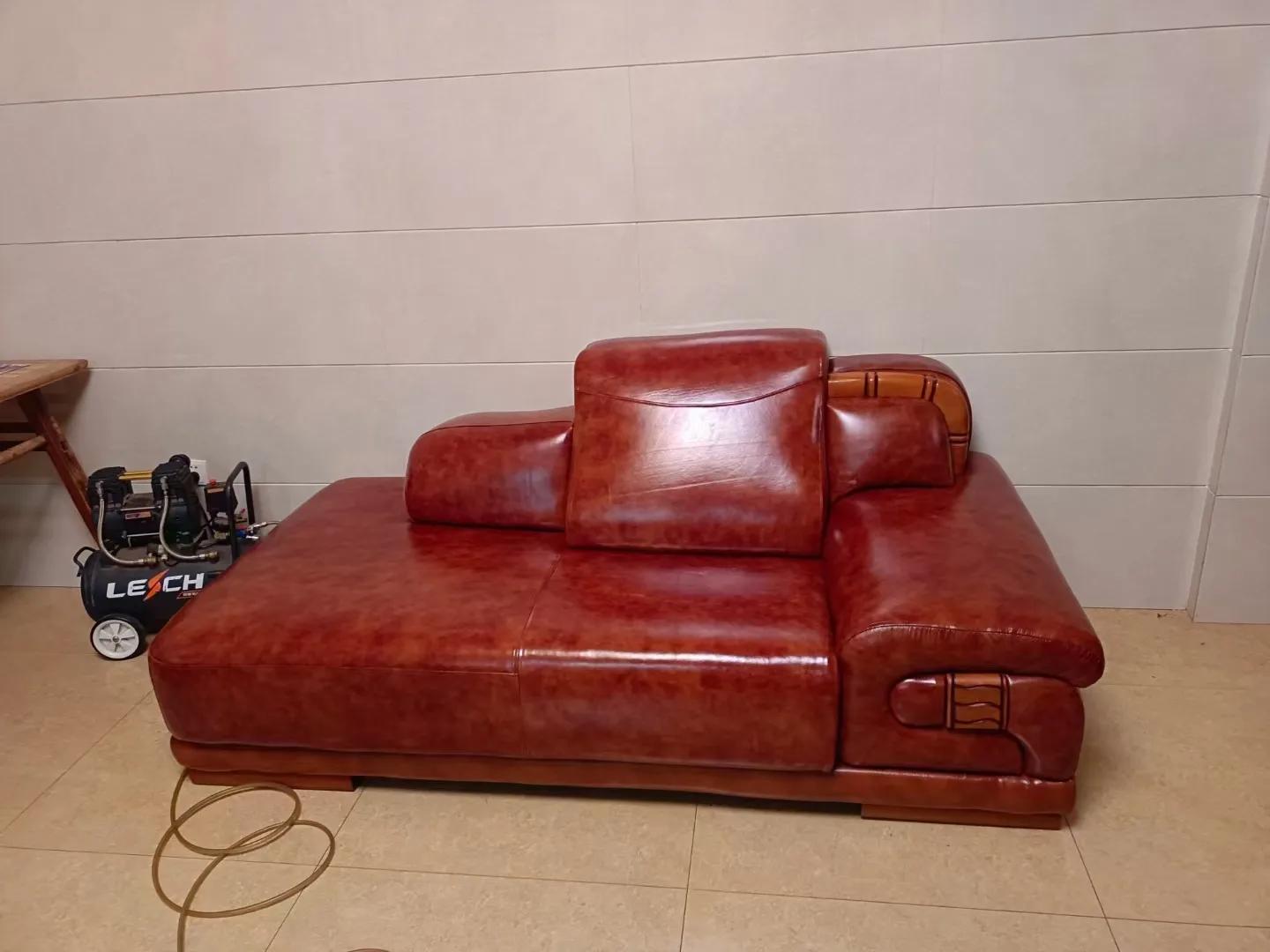 沙发翻新能把沙发改短嘛,沙发翻新客厅