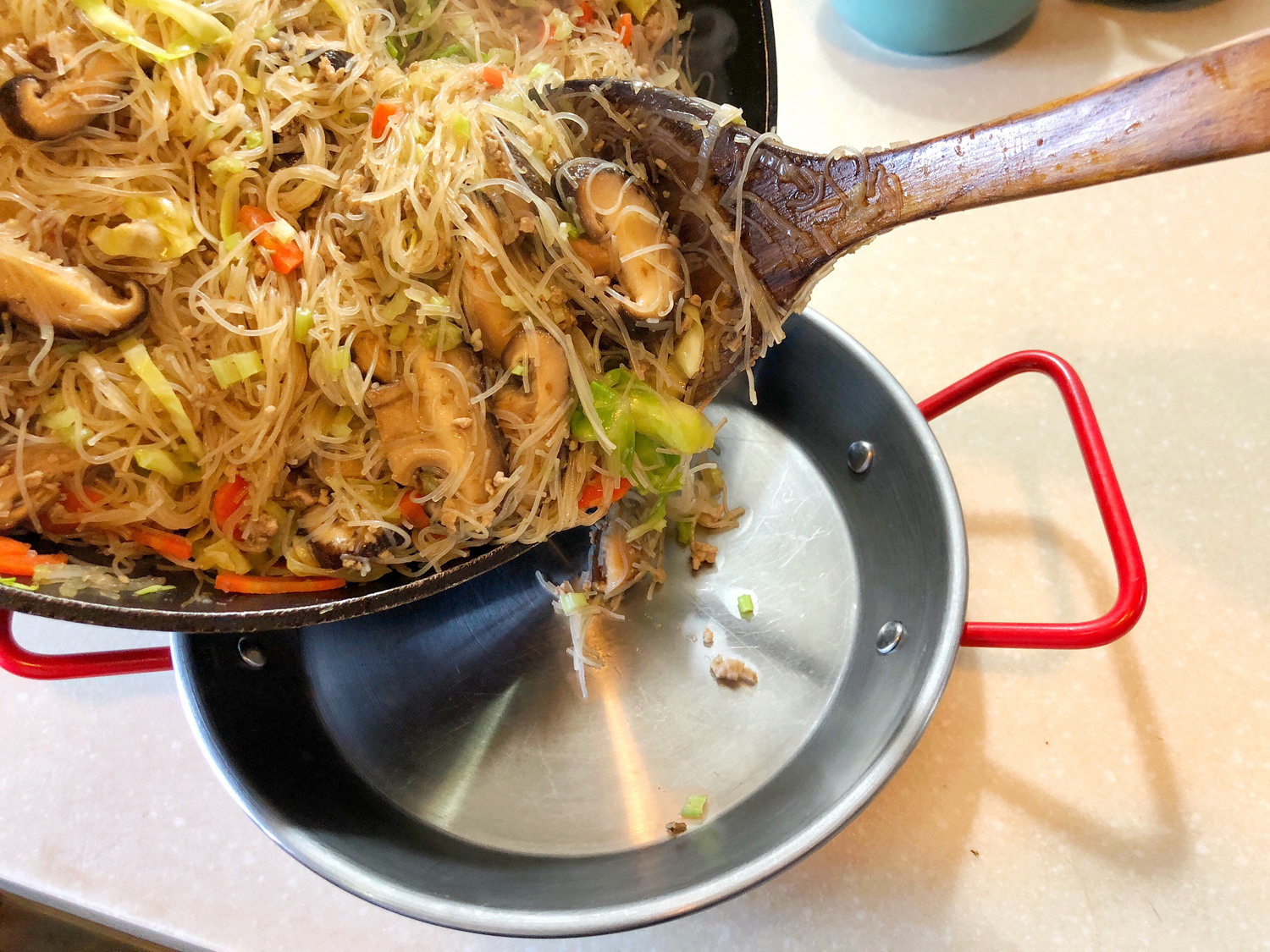 台湾炒米粉,台湾街头美食炒米粉