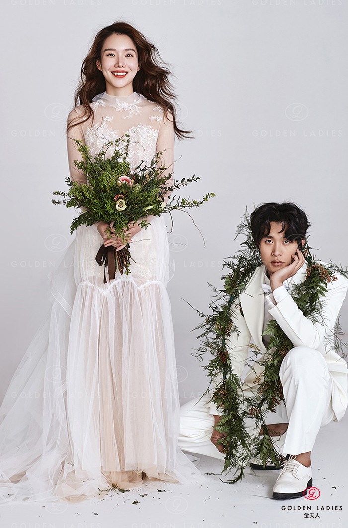 婚纱照拍照姿势的摆法,拍摄婚纱照技巧pose