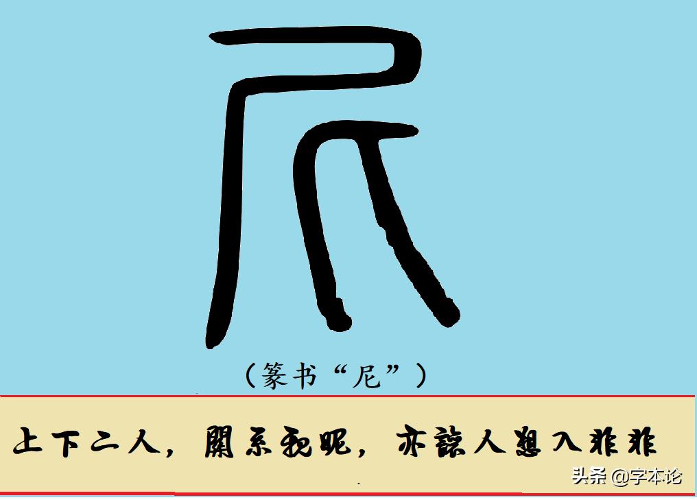 你发现藏在“尼”字里的性别符号了吗？古“尼”字里的性别秘密