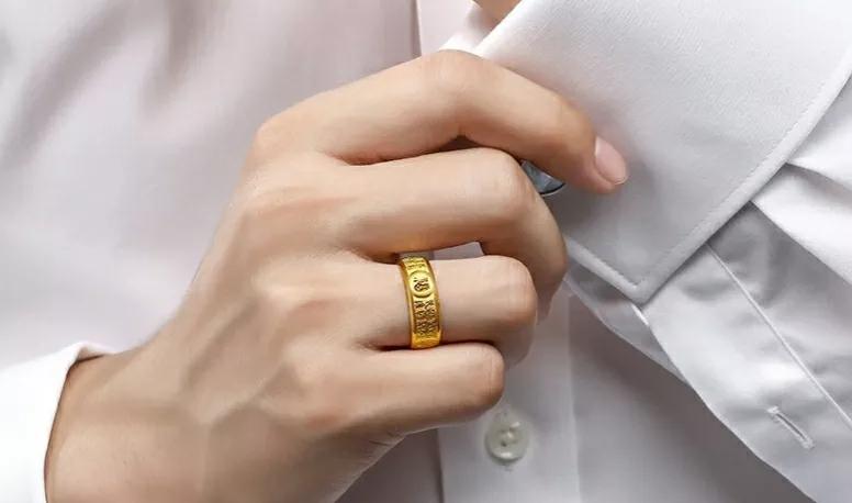 男士黄金戒指哪个款式最好,男士黄金戒指最好看的