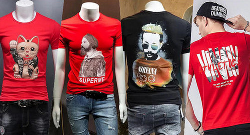 烫画印花T恤,烫画t恤解决方案