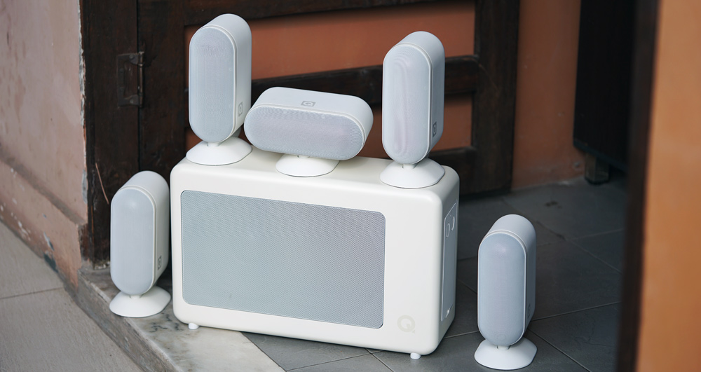 异于BOSE的另外一种优秀！英国Q牌7000i5.1家庭影院套装音响试用