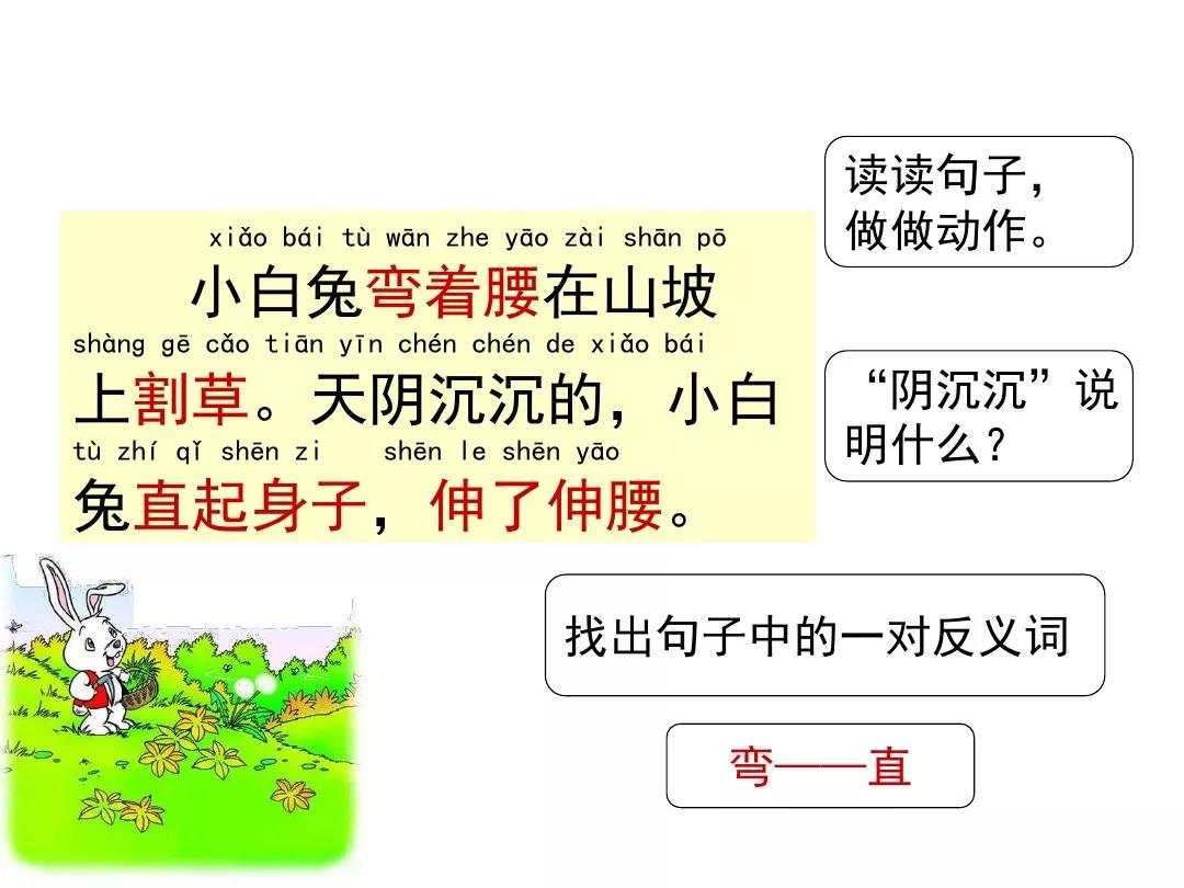 一年级下册14课要下雨了教材分析,部编版一年级下册14要下雨了教案