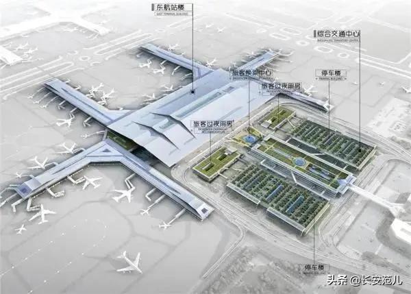 西安国际航空枢纽：机场四期，地铁12、17号线引入，14号线延伸