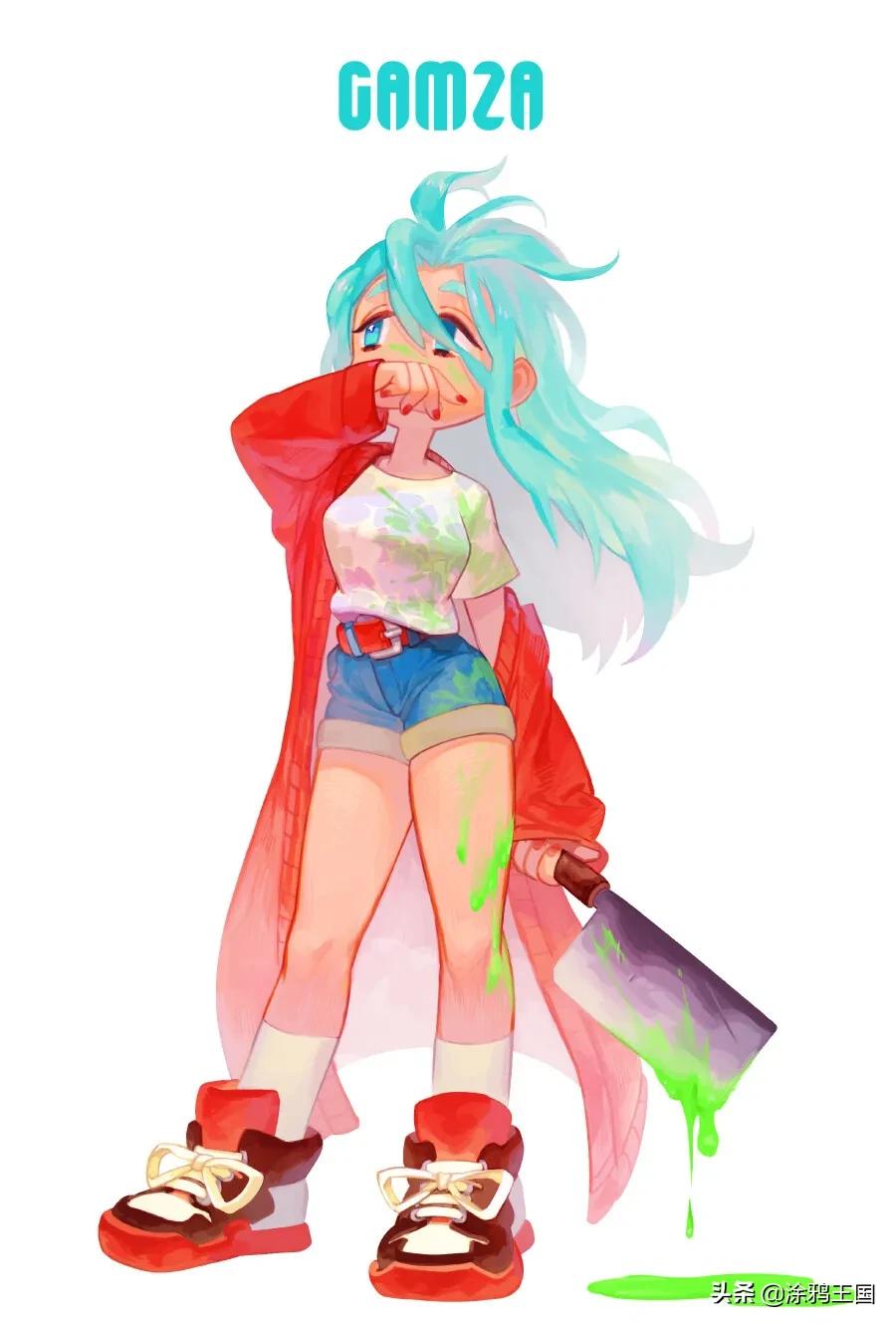 LEEMK,GAMZA/贯彻爱与真实的邪恶|插画分享