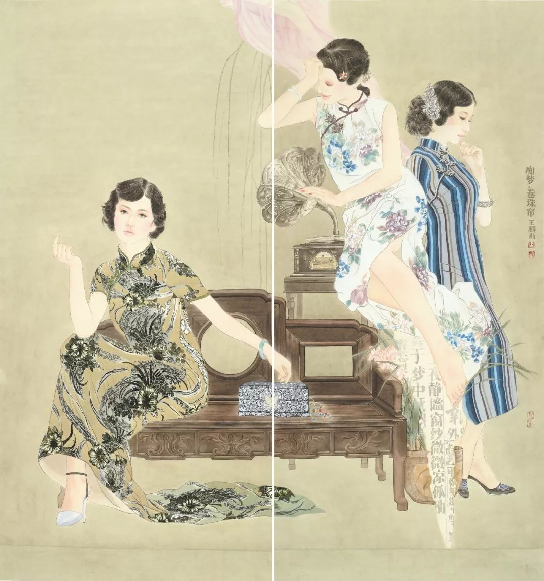 从一岁到七岁画画,从七岁到八岁画的画