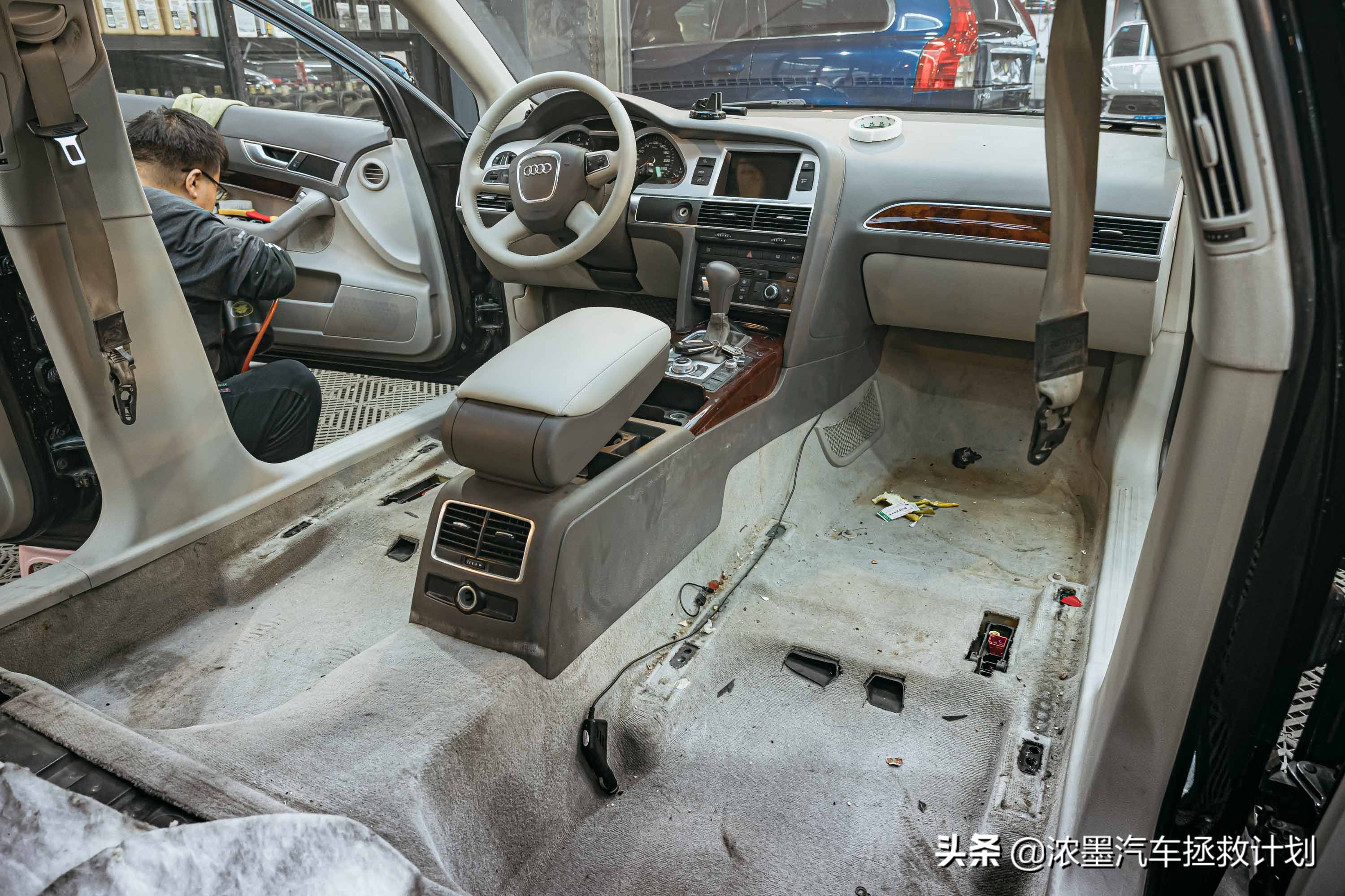 「交汇光影」一台奥迪A6老伙计的重生，时间如水也为这般美好驻足