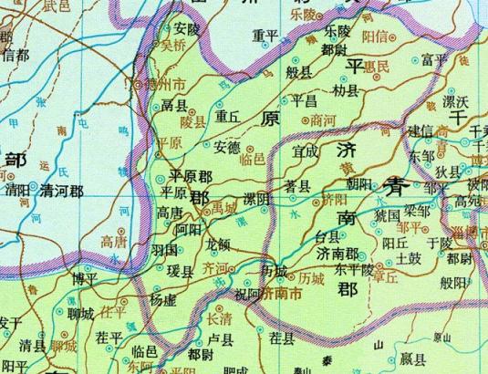 齐鲁地名的历史,齐河的地名由来