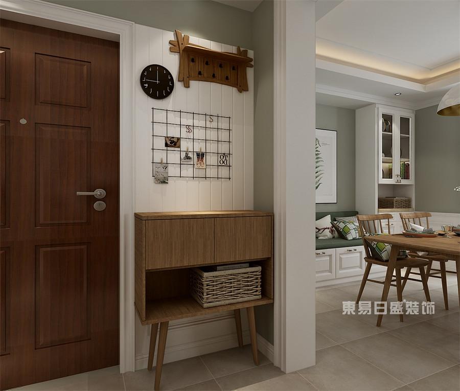 进门没有鞋柜位置的户型优化,入户门是走廊的户型怎么做鞋柜