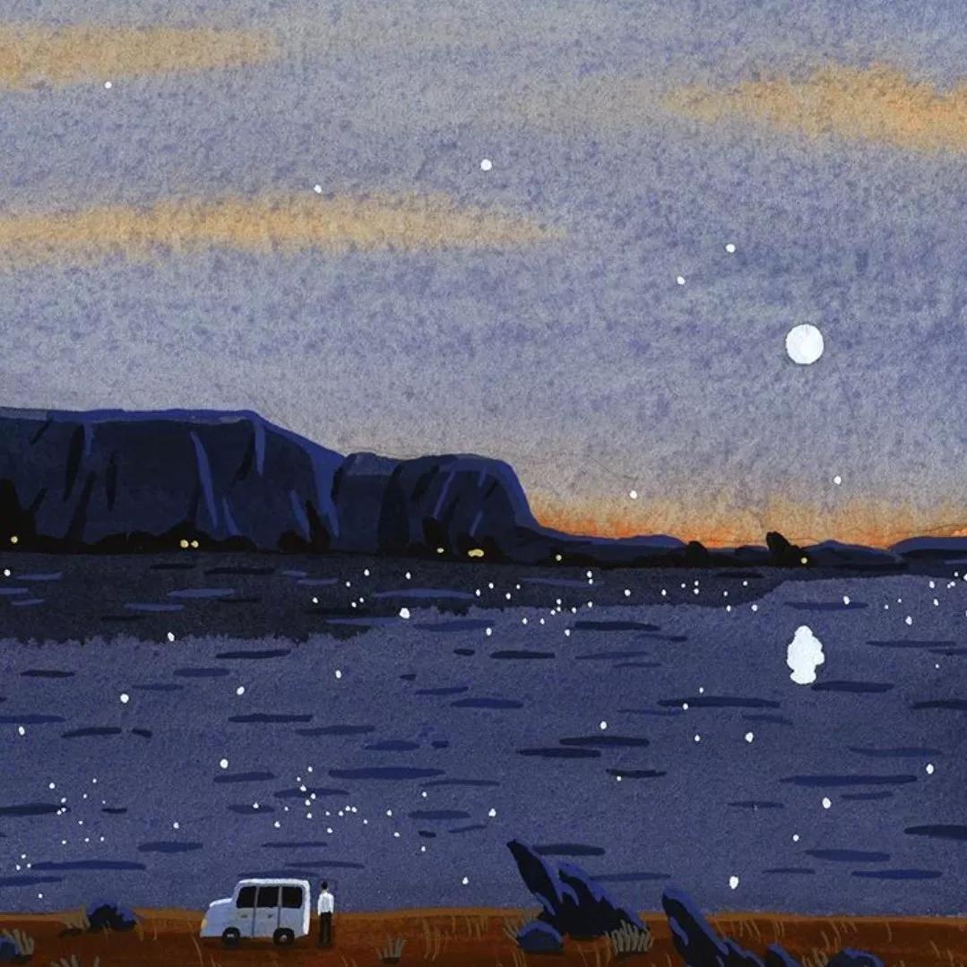 韩国插画师SEULAYI的旅行作品