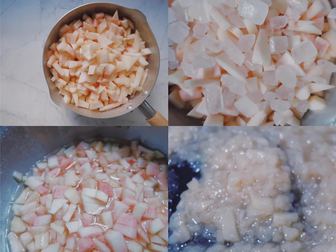 夏季香甜桃子酱,鲜活桃子酱