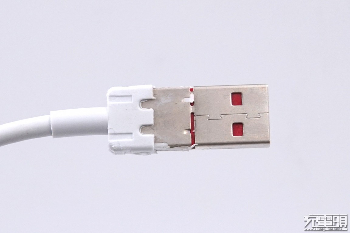 华为usb充电线拆解,华为40w快充数据线拆解构造