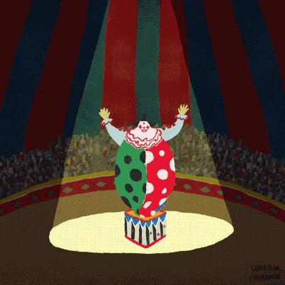 好看的动图系列,日本插画师ekuboon作品手绘