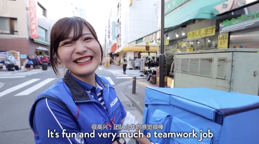 日本女快递员工作一天,日本快递女员工
