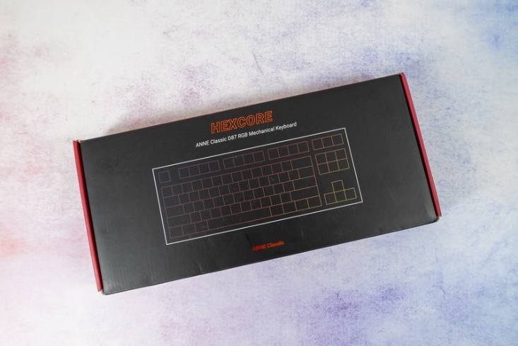 特别的数字键盘，小身板大功能，HEXCORE安妮87键RGB机械键盘体验